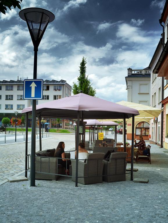 Hotel Slovan Єсеник Екстер'єр фото